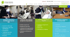 Desktop Screenshot of dentistevaillancourt.com